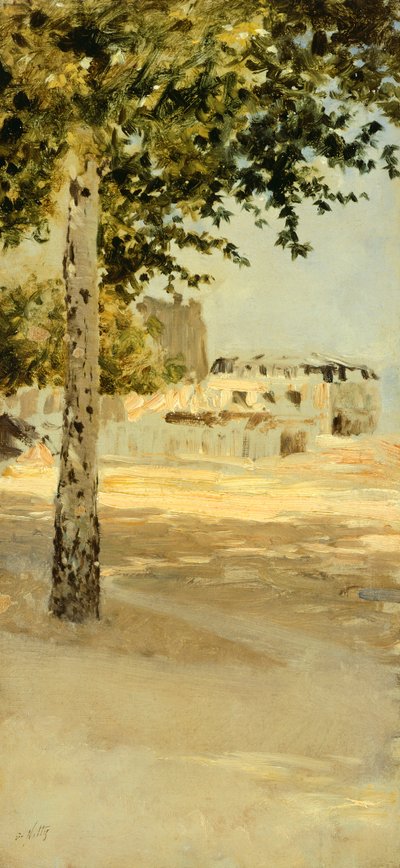 Bij Parijs, door Giuseppe de Nittis door Giuseppe or Joseph de Nittis