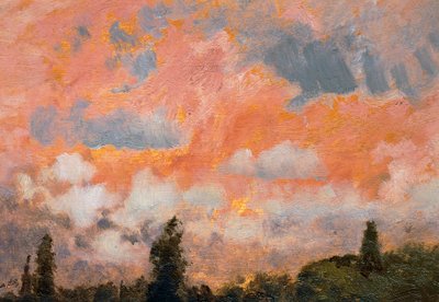Op de hellingen van de Vesuvius door Giuseppe or Joseph de Nittis