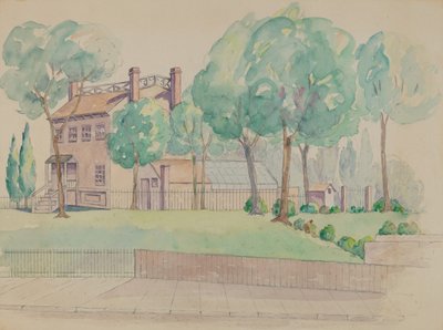 Cargle Landgoed, ca. 1936 door Gladys Cook