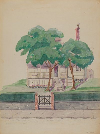 Het huis van meneer Stewart door Gladys Cook