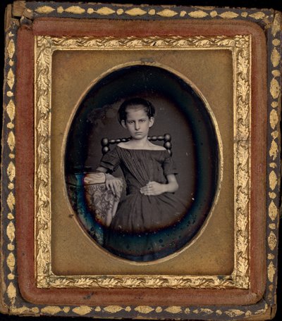 Portret van een meisje,c. 1850 (foto) door Glenalvin J. Goodridge