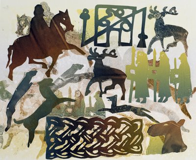 Oude reizigers, 1995 door Gloria Wallington