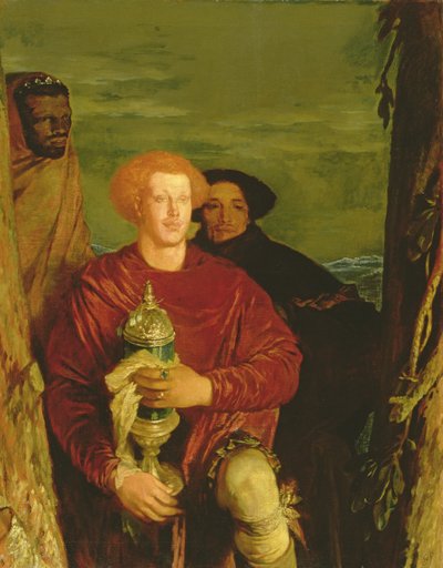 Aanbidding van de Drie Koningen, 1918 door Glyn Warren Philpot