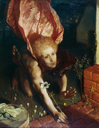 Engel van de Aankondiging door Glyn Warren Philpot