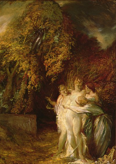 Diana en Acteon door Glyn Warren Philpot
