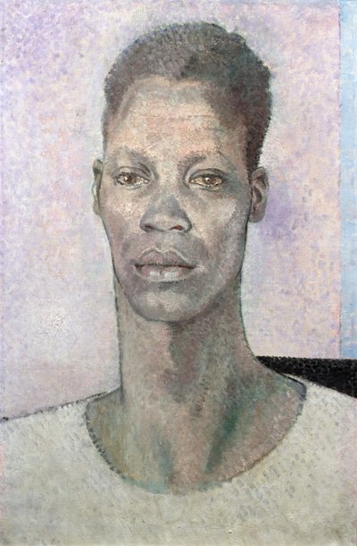 Hoofd van een neger, heroïsche schaal door Glyn Warren Philpot