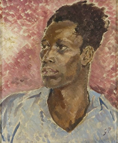 Hoofd van een zwarte, c.1935 door Glyn Warren Philpot