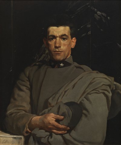 Italiaanse soldaat nr. 2, c.1918 door Glyn Warren Philpot