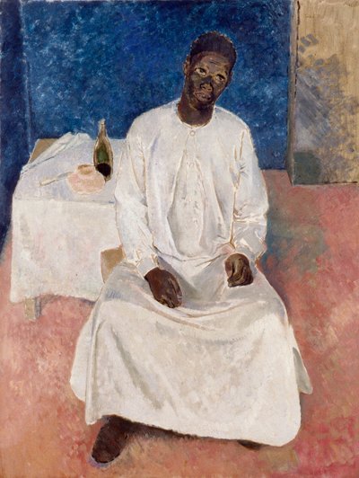 Neger die aan de hemel denkt door Glyn Warren Philpot