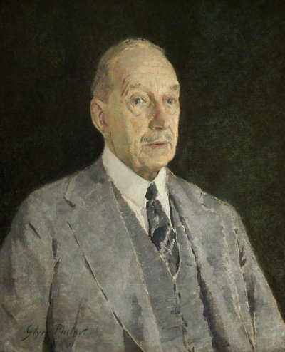 Portret van Cecil Higgins, 1935 door Glyn Warren Philpot