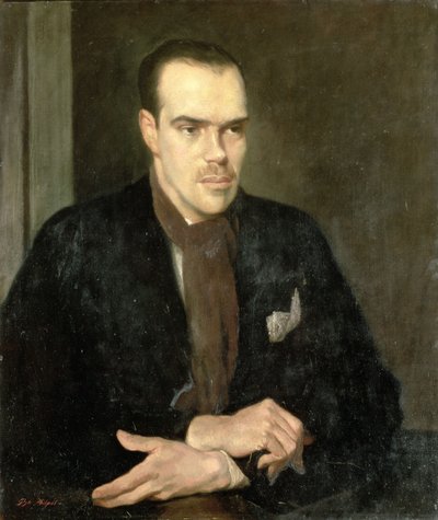 Portret van Van Cox door Glyn Warren Philpot