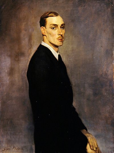 Portret van Vivian Forbes door Glyn Warren Philpot