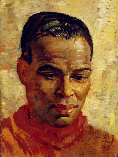 Portret van een man, mogelijk Henry Thomas, 1929 door Glyn Warren Philpot