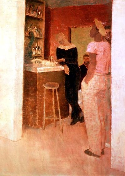 Het bistro Harve door Glyn Warren Philpot