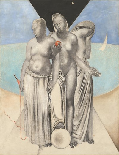 De Drie Schikgodinnen door Glyn Warren Philpot