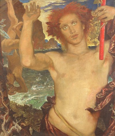 Transformatie van Dionysus voor de Tyrrheense Piraten, 1924 door Glyn Warren Philpot