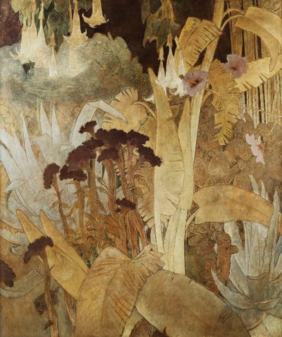 Tropische tuin door Glyn Warren Philpot