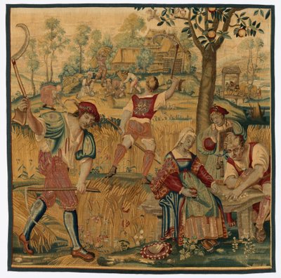 Zomer: Oogsttafereel door Gobelins