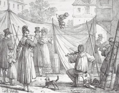 De aap en de luipaard De aap door Godefroy Engelmann