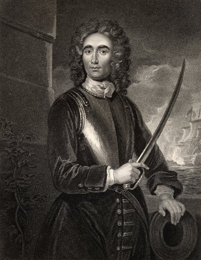 John Benbow, gegraveerd door W.T. Mote, uit 