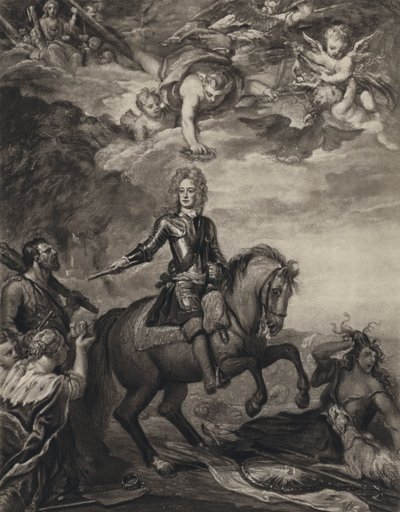 John Churchill, Hertog van Marlborough door Godfrey (after) Kneller
