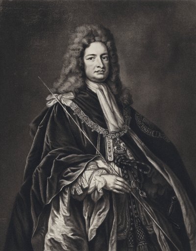 Robert Harley, Graaf Van Oxford door Godfrey (after) Kneller