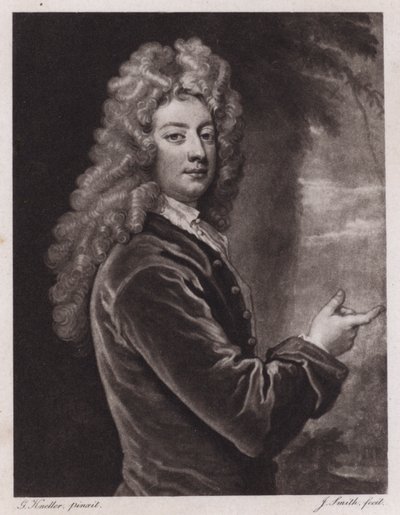 William Congreve, Engels toneelschrijver door Godfrey (after) Kneller