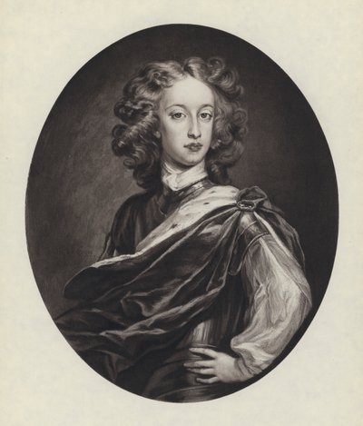 Willem, Hertog van Gloucester, zoon van Koningin Anne door Godfrey (after) Kneller