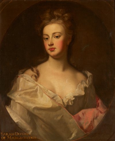 Portret van Sarah, hertogin van Marlborough door Godfrey (circle of) Kneller