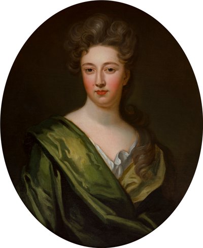Portret van Lady Diana Feilding door Godfrey (studio of) Kneller