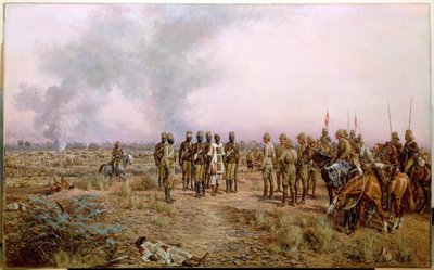 Na de Slag bij Atbara, 8 april 1898 door Godfrey Douglas Giles