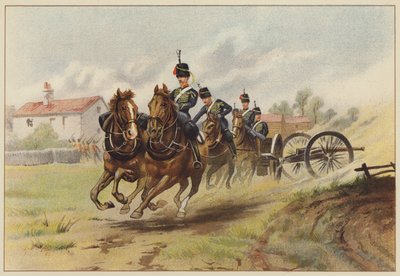 De Koninklijke Rijdende Artillerie door Godfrey Douglas Giles