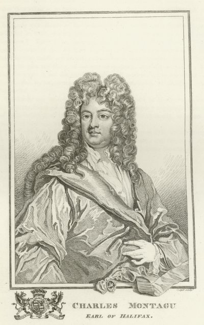 Charles Montagu, Graaf van Halifax door Godfrey Kneller