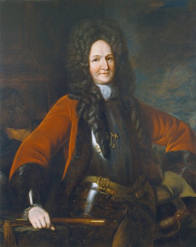 Generaal Hugh Mackay, gedood in de Slag bij Steenkirk door Godfrey Kneller