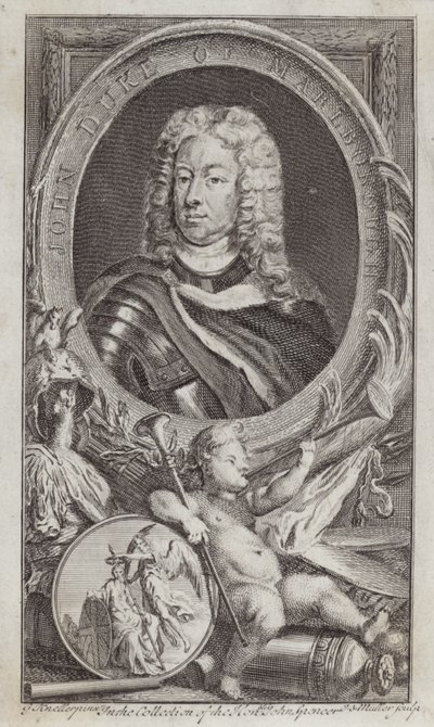 John Churchill door Godfrey Kneller