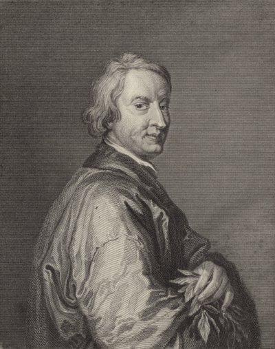 John Dryden door Godfrey Kneller