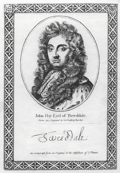 John Hay Graaf van Tweeddale door Godfrey Kneller