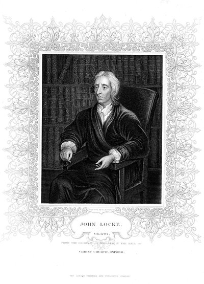 John Locke, Engelse filosoof door Godfrey Kneller