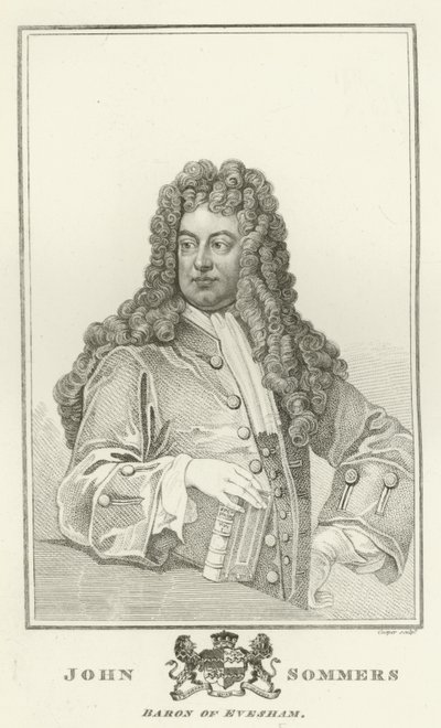 John Sommers, Baron van Evesham door Godfrey Kneller