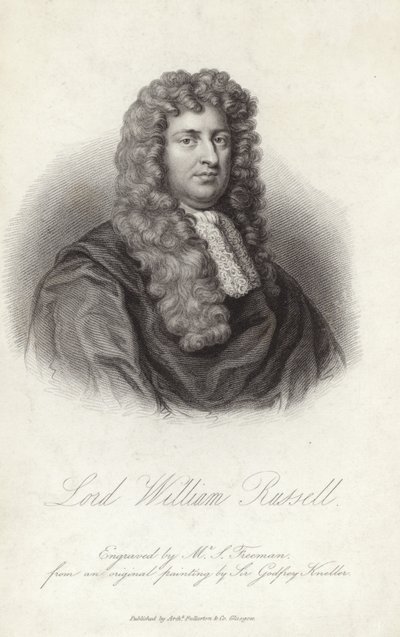 Lord William Russell door Godfrey Kneller