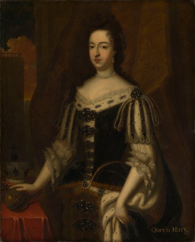 Mary II (1662-1694), laat 17e eeuw door Godfrey Kneller