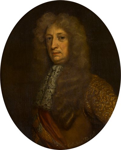 Portret van kolonel de eerwaarde John Russell (1620-1681), c.1646-81 door Godfrey Kneller