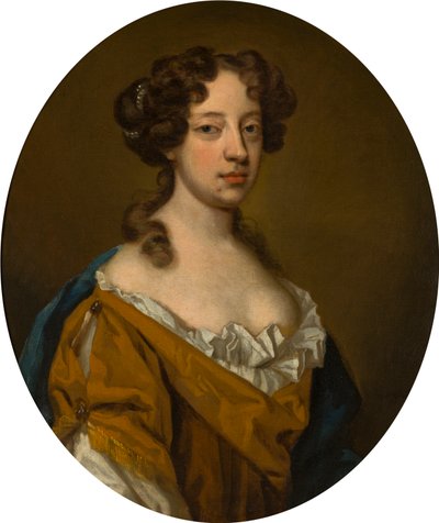 Portret van Lady Robert Russell, ca. 1666-1723 door Godfrey Kneller