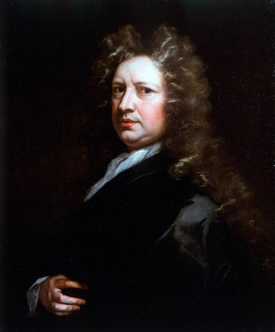 Portret van Thomas Betterton, acteur door Godfrey Kneller