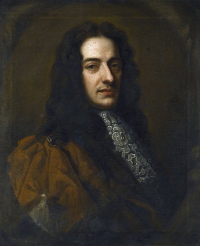 Portret van de violist en componist Nicola Matteis door Godfrey Kneller