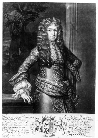 Theophilus Hastings, zevende graaf van Huntingdon door Godfrey Kneller