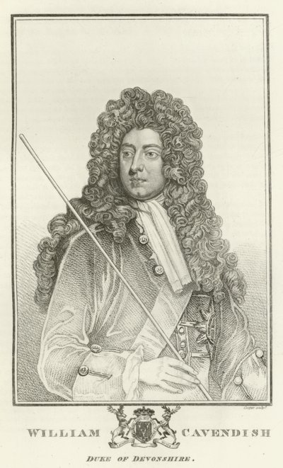 William Cavendish, Hertog van Devonshire door Godfrey Kneller
