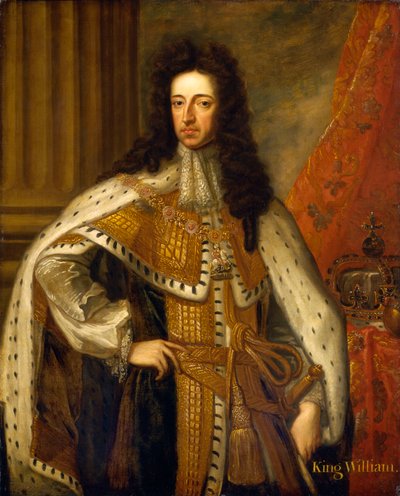 Willem III, eind 17e eeuw door Godfrey Kneller
