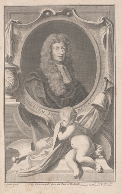 William Lord Russel door Godfrey Kneller