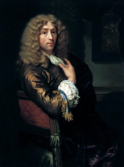 Zelfportret, 1679 door Godfried Cornelisz Schalcken